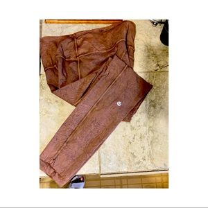 Acid wash leggings